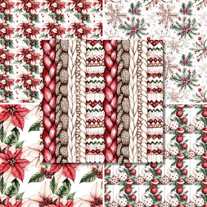 Santa's Village - 12X12 Christmas Scrapbook Paper Pack - 25-8355
