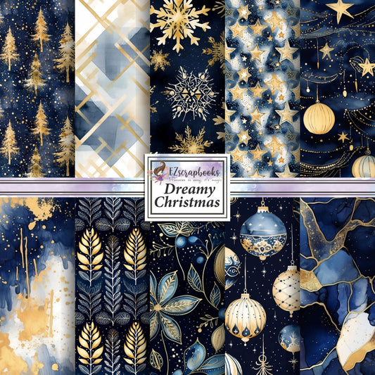 Dreamy Christmas - 12X12 Scrapbook Paper Pack - 25-8365