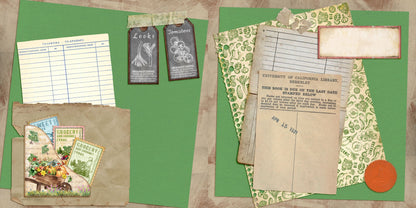Farmer's Market NPM - Set of 5 Double Page Layouts - 1691