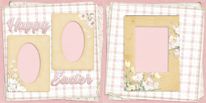 Sweet Easter - Set of 5 Double Page Scrapbook Layouts - 25-1038