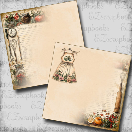 Baking Essentials NPM - Scrapbook Layout - 25-797