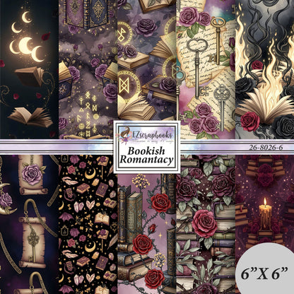 Bookish Romantacy - 6X6 Paper Pack - 26-8026-6