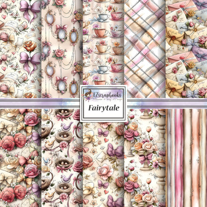 Fairytale - 12X12 Scrapbook Paper Pack - 26-8112
