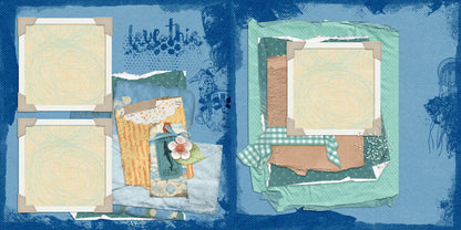 Beachy Love This - Scrapbook Layout - 24-680