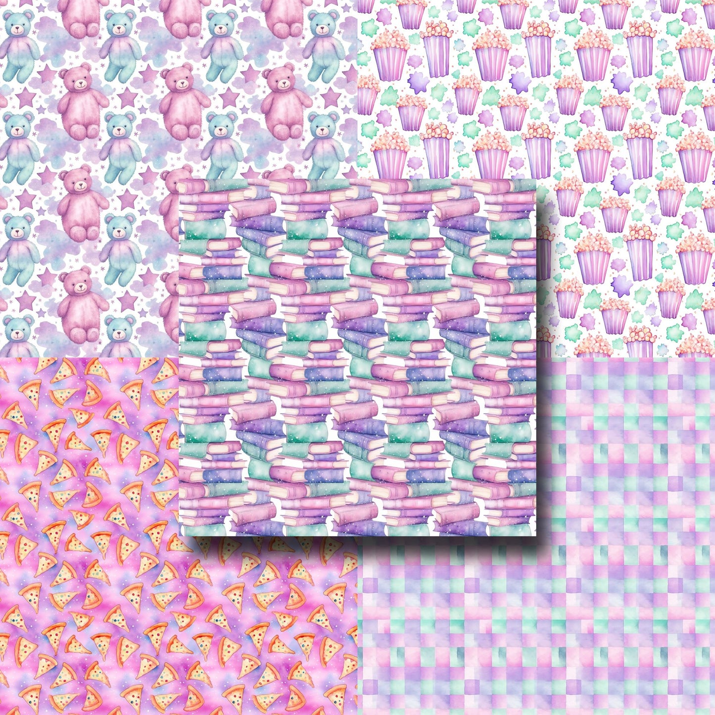 Pajama Party 12X12 Paper Pack - 8751