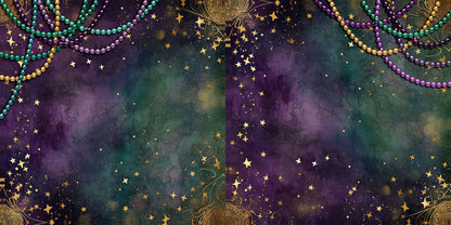 Mardi Gras Time EZ Background Pages -  Digital Bundle - 10 Digital Scrapbook Pages - INSTANT DOWNLOAD