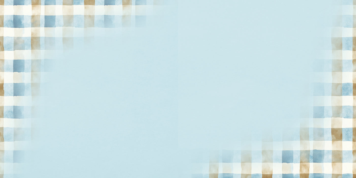 Blue Farm EZ Background Pages -  Digital Bundle - 10 Digital Scrapbook Pages - INSTANT DOWNLOAD