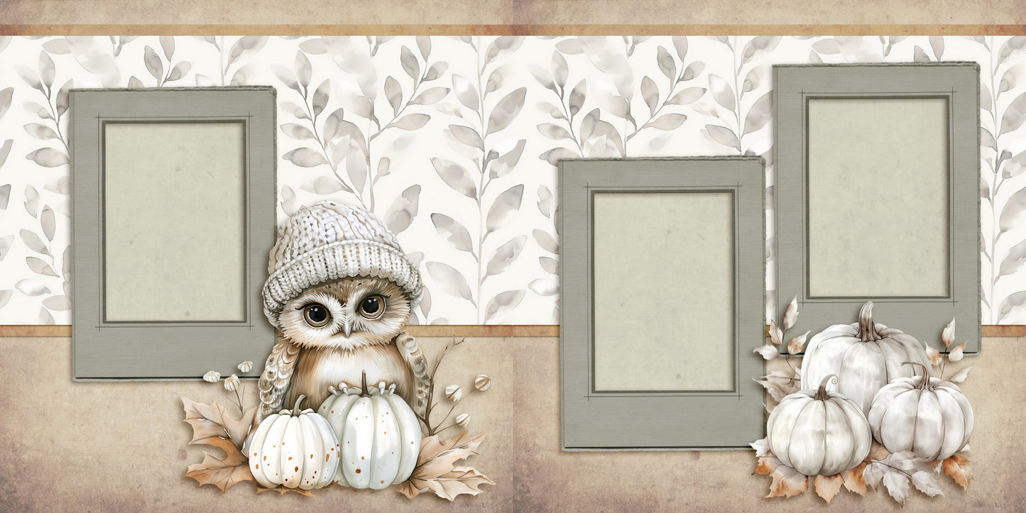 Cool Autumn Owl - 24-648