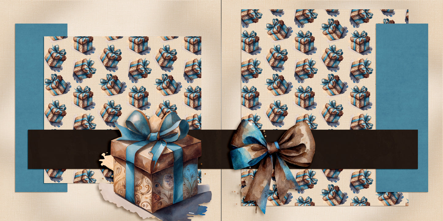 Blue Birthday Gift NPM - 24-079