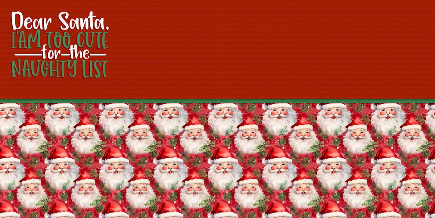 Too Cute Christmas -  EZ Background Pages -  Digital Bundle - 10 Digital Scrapbook Pages - INSTANT DOWNLOAD