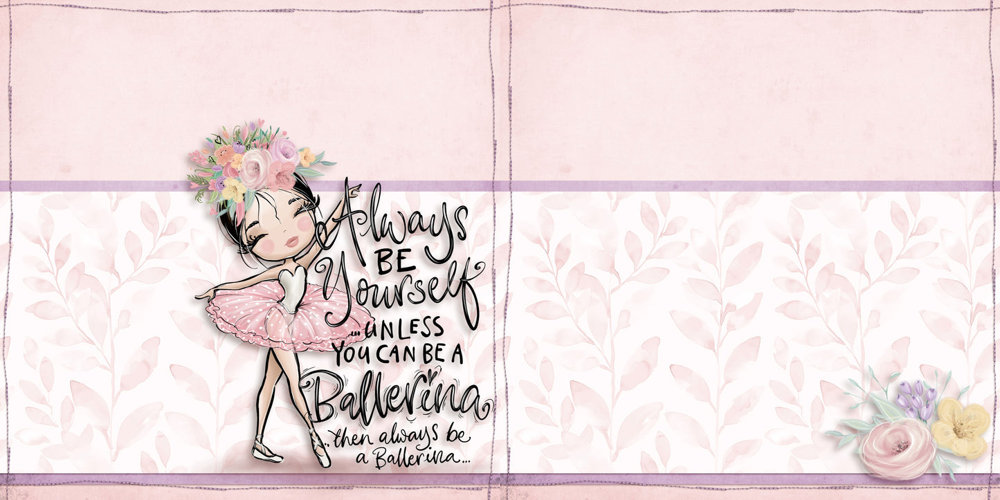 Always Be a Ballerina NPM - Black Hair NPM - 24-569