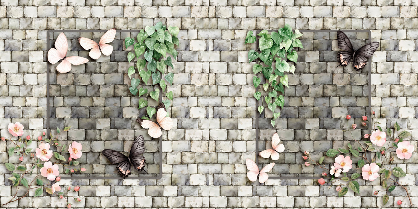 Enchanted Dream Stone Wall NPM - Scrapbook Layout - 25-781