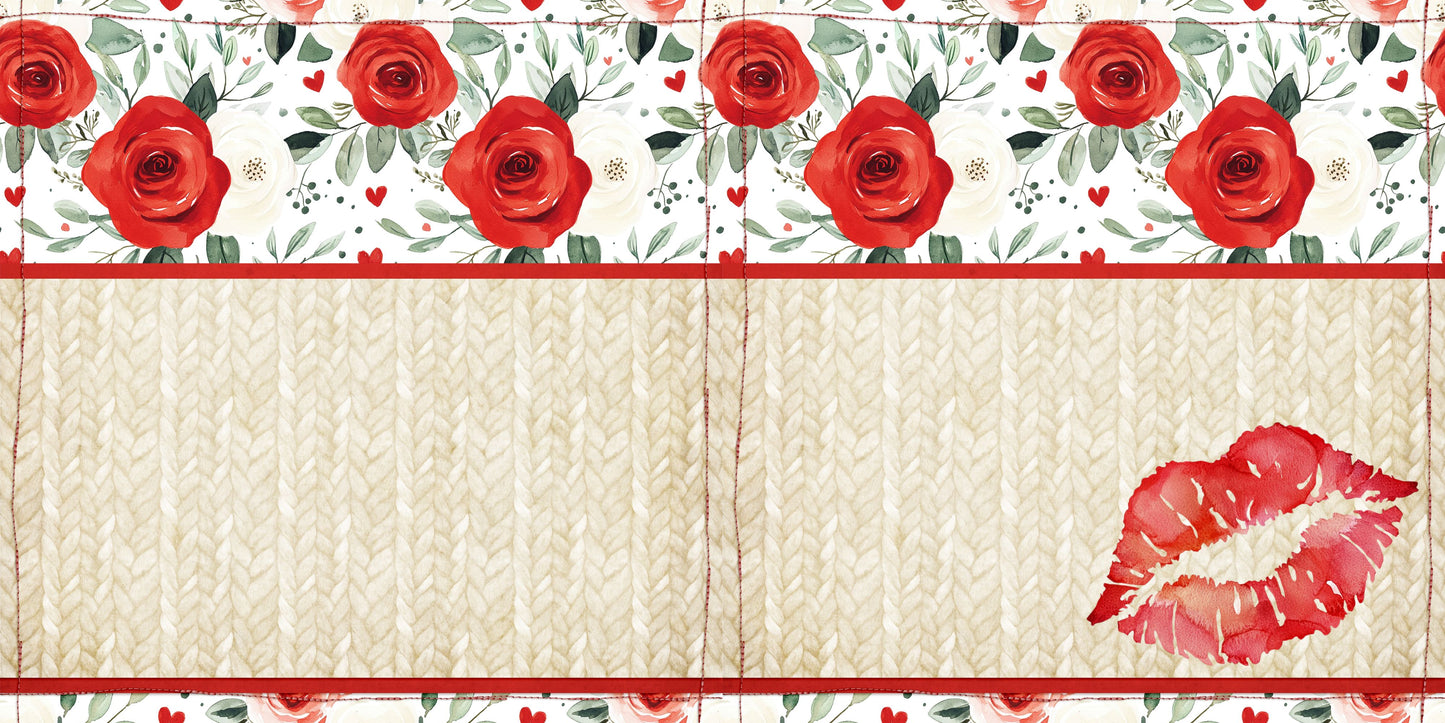 Valentine EZ Background Pages -  Digital Bundle - 10 Digital Scrapbook Pages - INSTANT DOWNLOAD