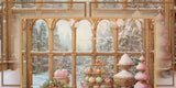 Pastel Christmas Background Page Set 2 NPM - Set of 5 Double Page Layouts - 1802