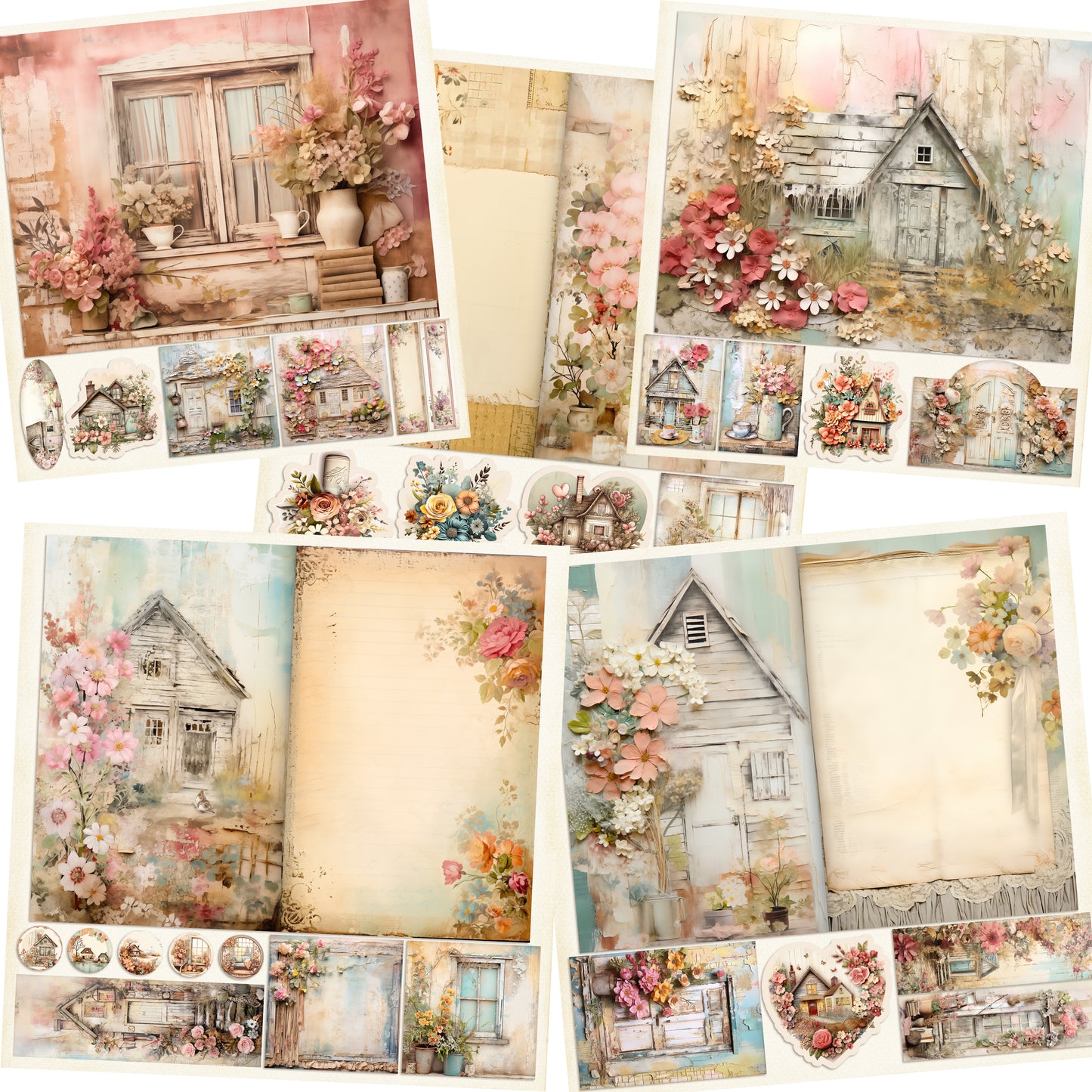 French Cottage - Journal Kit - 24-9001