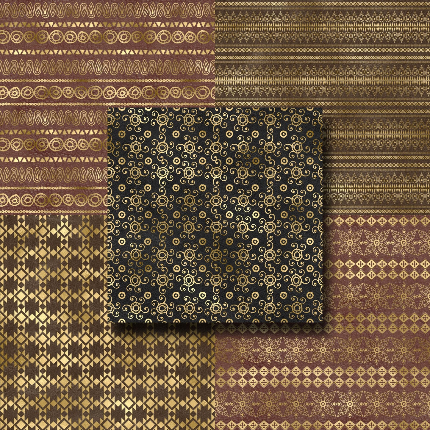 Bohemian Desert - 12X12 Scrapbook Paper Pack - 24-8015