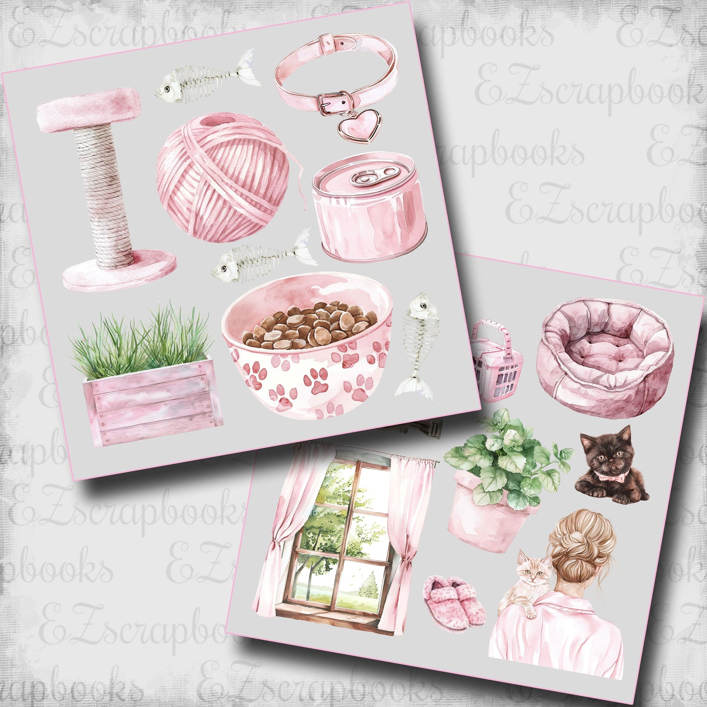 Cat Mom Scrapbook Kit - 25-8005