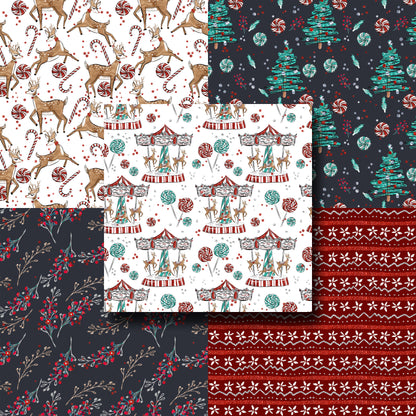 Christmas Wonderland - 12X12 Scrapbook Paper Pack - 24-8018