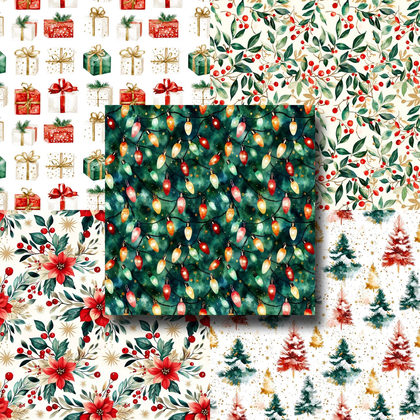 Holiday Tradtions - 12X12 Scrapbook Paper Pack - 24-8021