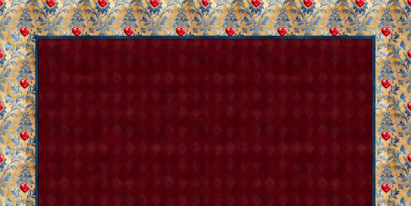 Gold Princess NPM - Set of 5 Double Page Scrapbook Layouts - 25-1017