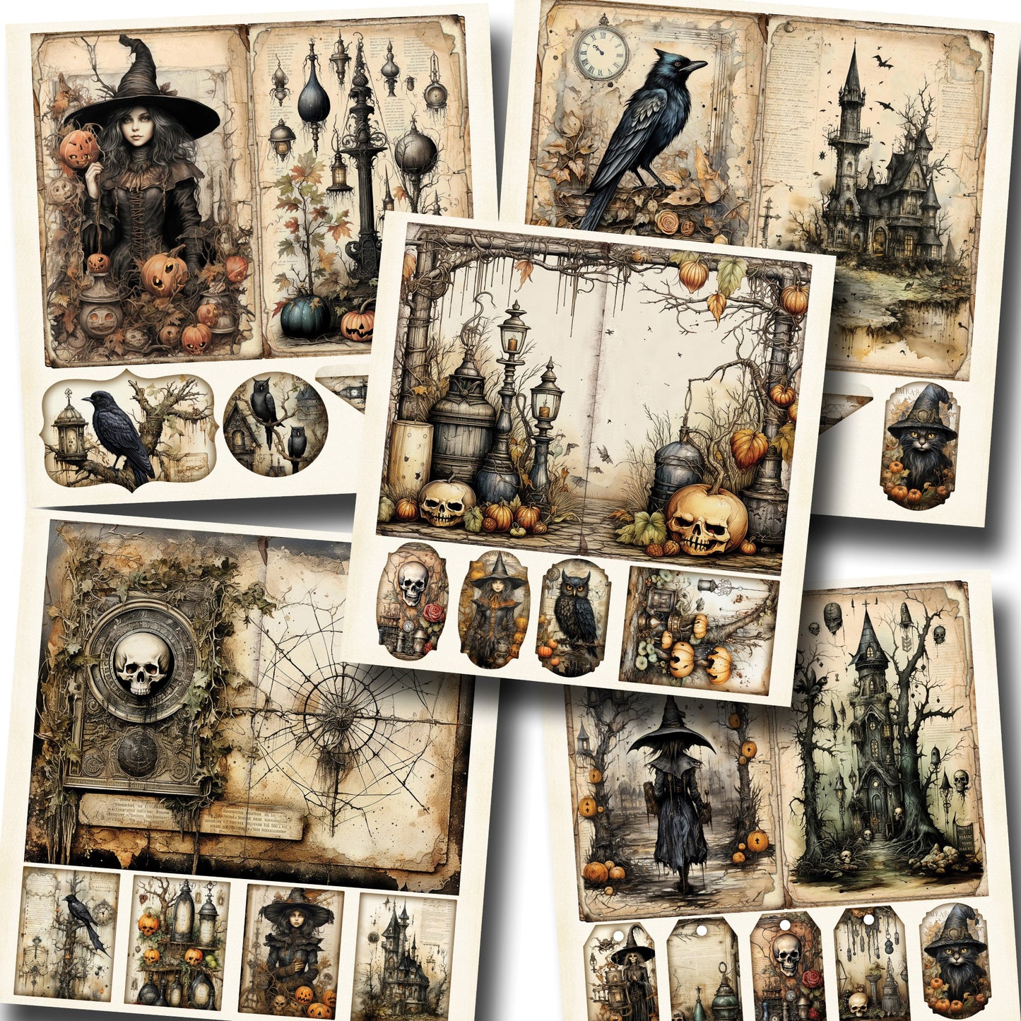 Vintage Halloween - Journal Kit - 24-9009