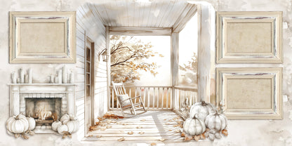 Cool Autumn Porch - 24-652