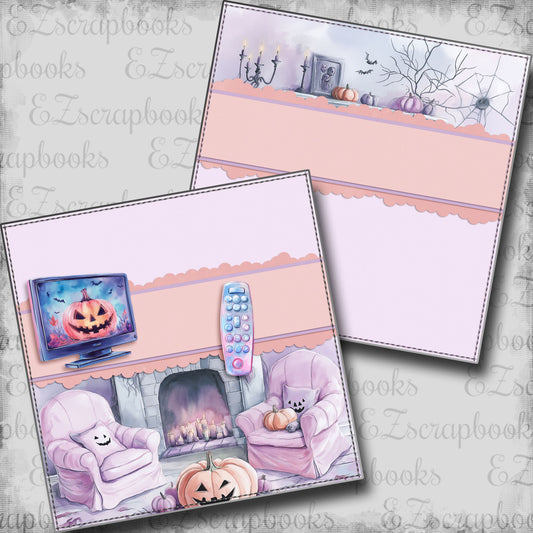 Spooky Movie Night NPM - Scrapbook Layout - 24-831