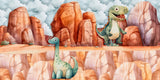 Dino World NPM - Set of 5 Double Page Layouts - 1869