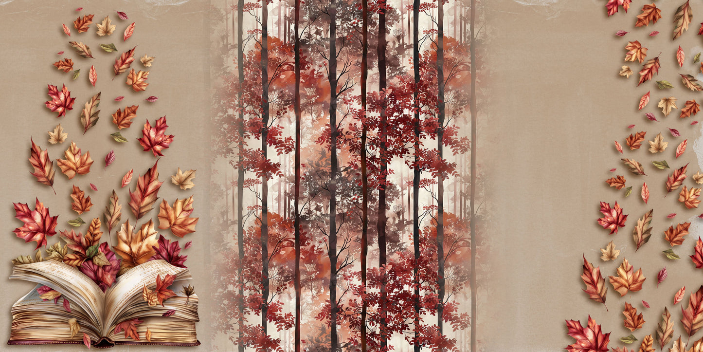 Fall Season EZ Background Pages -  Digital Bundle - 10 Digital Scrapbook Pages - INSTANT DOWNLOAD