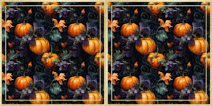 Rococo Halloween - EZ Background Pages -  Digital Bundle - 10 Digital Scrapbook Pages - INSTANT DOWNLOAD