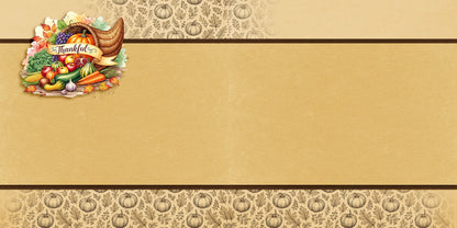 Thankful Bounty NPM - Scrapbook Layout - 25-899