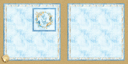 Salt in the Air NPM - Scrapbook Layout - 25-675