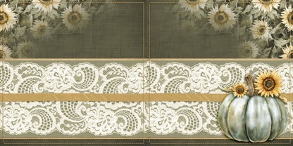 Grateful Pumpkin NPM - Scrapbook Layout - 25-889