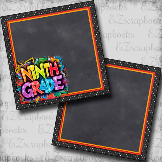 Ninth Grade Boy NPM - Scrapbook Layout - 25-727