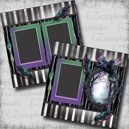 Twilight Mirror - Scrapbook Layout - 25-832