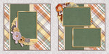 Autumn Time - Set of 5 Double Page Layouts - 1636