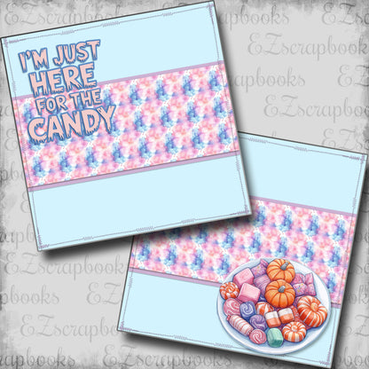 Spooky Movie Candy NPM - Scrapbook Layout - 24-835