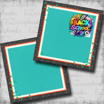 Back to School Boy NPM - Scrapbook Layout - 25-707