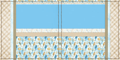 Beachy Dreams NPM - Scrapbook Layout - 25-679