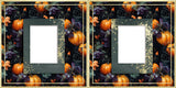 Rococo Halloween Pumpkins - EZ Digital Scrapbook Pages - INSTANT DOWNLOAD