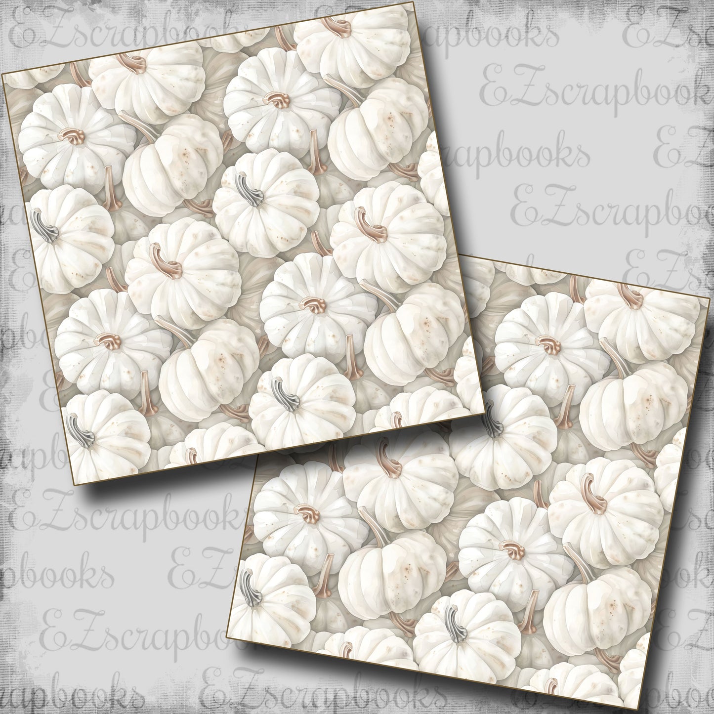 Cool Autumn Pumpkins - Scrapbook Papers - 24-771