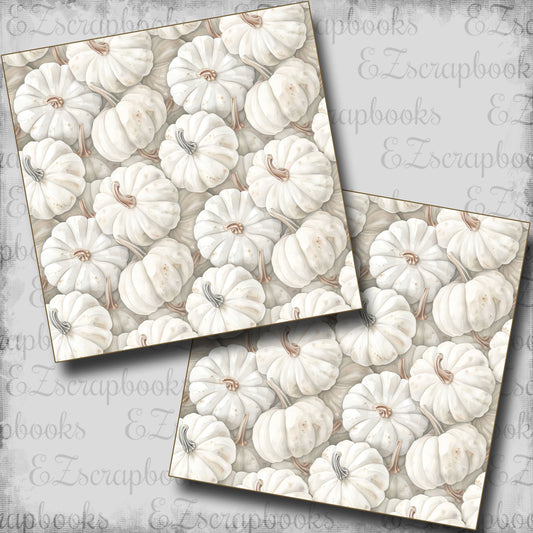 Cool Autumn Pumpkins - Scrapbook Papers - 24-771