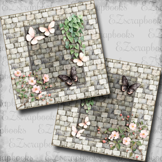 Enchanted Dream Stone Wall NPM - Scrapbook Layout - 25-781