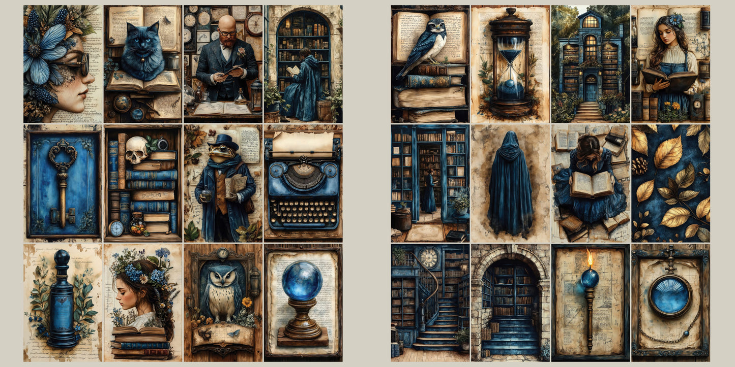 Library of Mysteries Cards - Clip Art Sheets CAS - 25-255