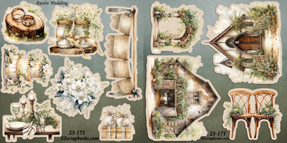 Rustic Wedding CAS - 23-171