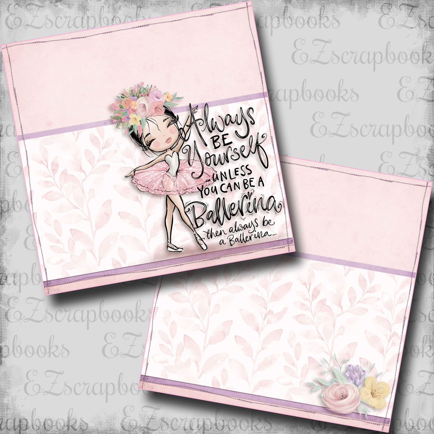 Always Be a Ballerina NPM - Black Hair NPM - 24-569