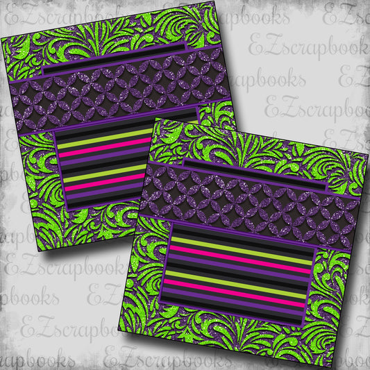 Sparkle Villain Flourish Stripes NPM - 24-495