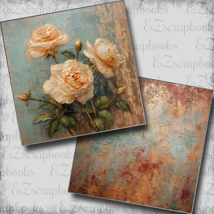 Patina Oil Light Roses NPM - 6876