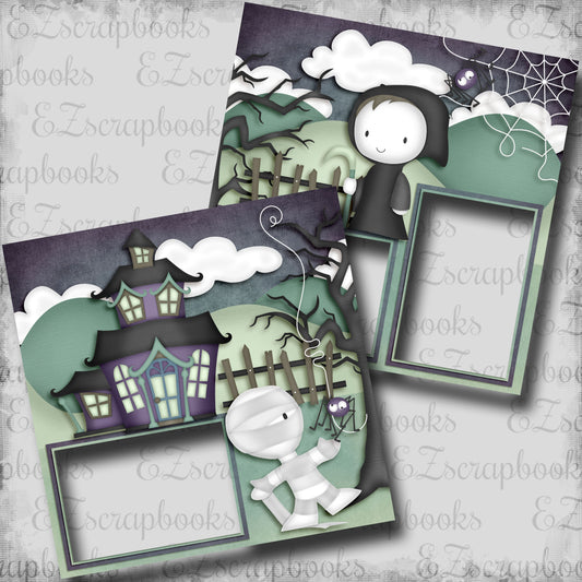 Jeepers Creepers - EZ Digital Scrapbook Pages - INSTANT DOWNLOAD