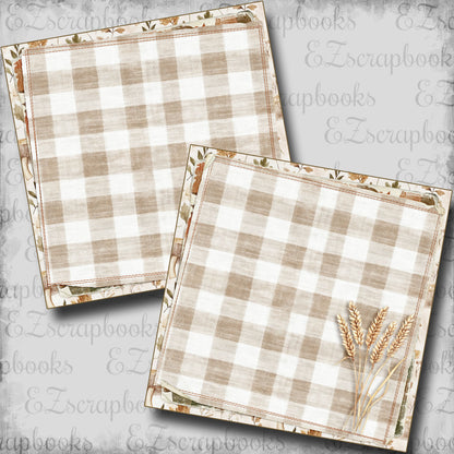 Grateful Wheat NPM - Scrapbook Layout - 25-887